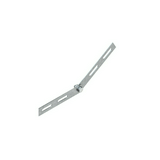 Kábeltálca összekötő hosszanti/csuklós csavaros szalaghorganyzott 274mm RGV 35 Niedax